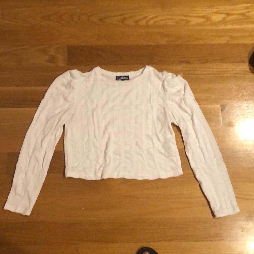 Freshman Cropped Long-Sleeve Shirt